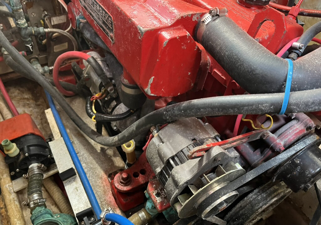 marine survey to include engine oil analysis